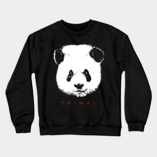 Primal Panda Crewneck Sweatshirt by STARRJAM1969